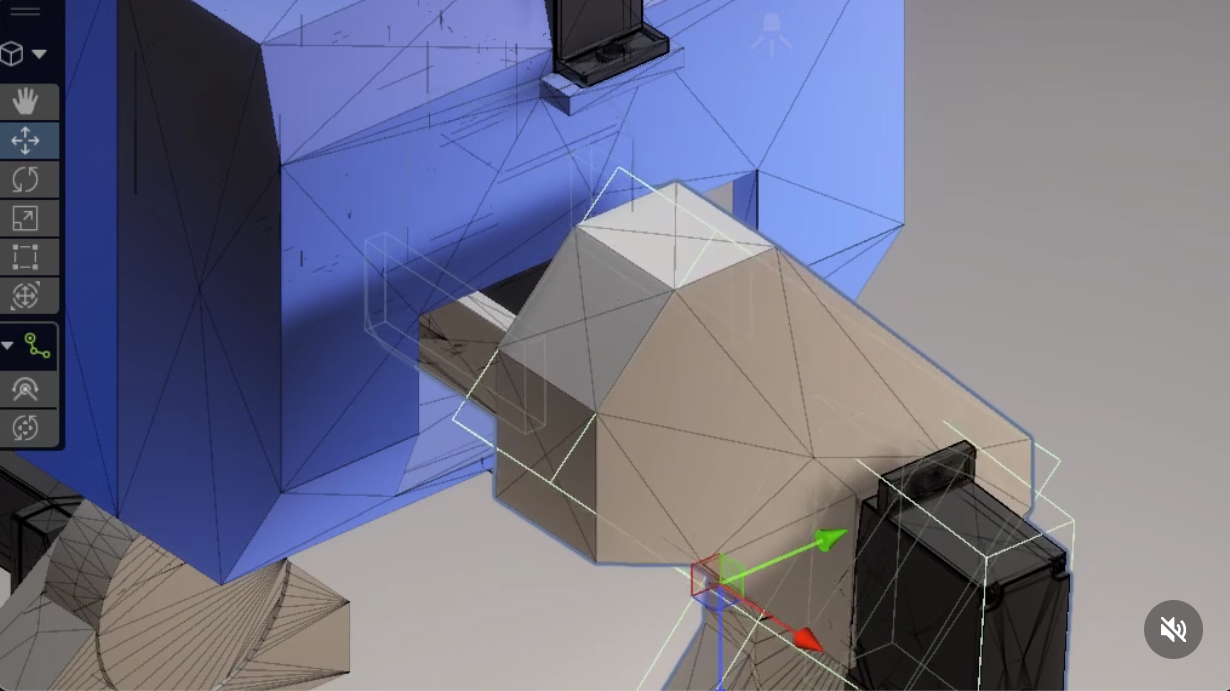 Biped Robot 3D Design